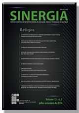 					Visualizar v. 15 n. 3 (2014): Revista Sinergia - ISSN 2177-451X
				