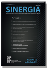 					Visualizar v. 15 n. 2 (2014): Revista Sinergia - ISSN 2177-451X
				