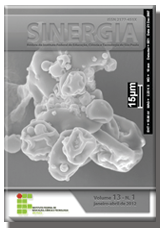					Visualizar v. 13 n. 1 (2012): Revista Sinergia - ISSN 2177-451X
				