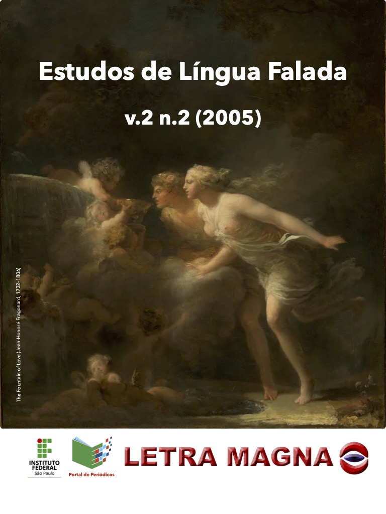 					Visualizar v. 2 n. 2 (2005): Estudos de Língua Falada
				